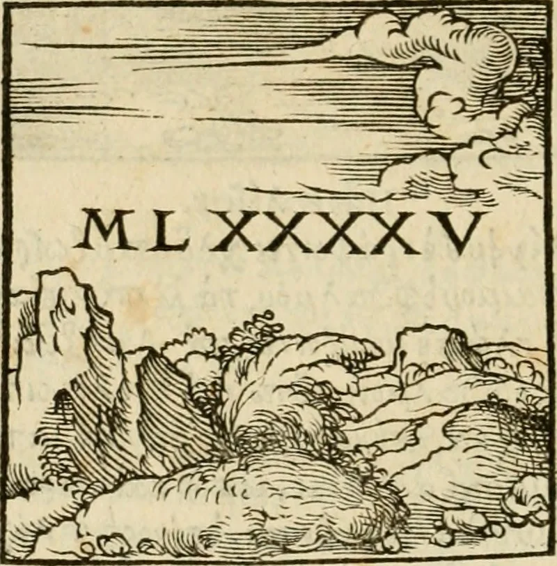 An illustration from Horou Apollonos neiloou Hieroglyphika = Ori Apollinis niliaci, De sacris notis & sculpturis libri duo, 1551, leaf 69