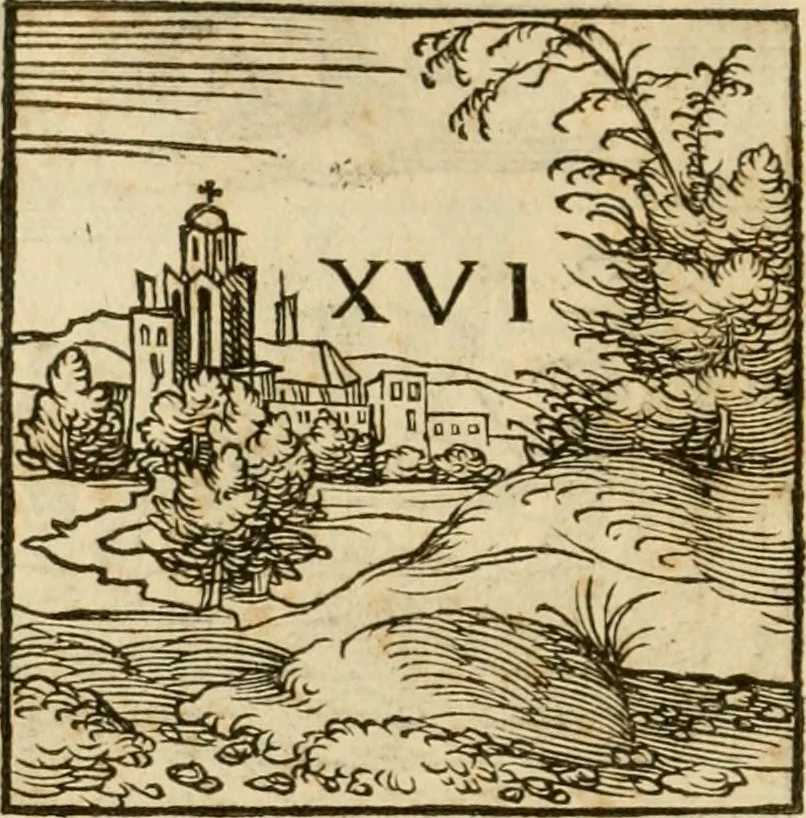 An illustration from Horou Apollonos neiloou Hieroglyphika = Ori Apollinis niliaci, De sacris notis & sculpturis libri duo, 1551, leaf 73