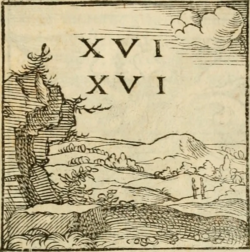 An illustration from Horou Apollonos neiloou Hieroglyphika = Ori Apollinis niliaci, De sacris notis & sculpturis libri duo, 1551, leaf 74