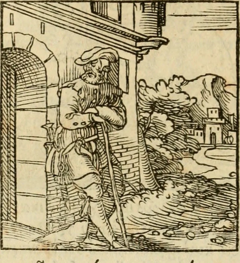 An illustration from Horou Apollonos neiloou Hieroglyphika = Ori Apollinis niliaci, De sacris notis & sculpturis libri duo, 1551, leaf 85