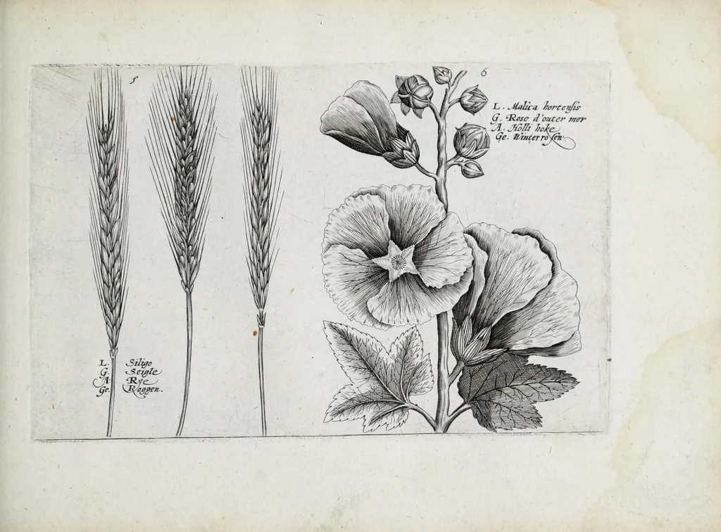 An illustration from Hortus floridus in quo rariorum & minus vulgarium florum icones ad vivam veramq[ue] formam accuratissime delineatae, et secundum quatuor anni tempora divisae exhibentur, 1614, leaf 239