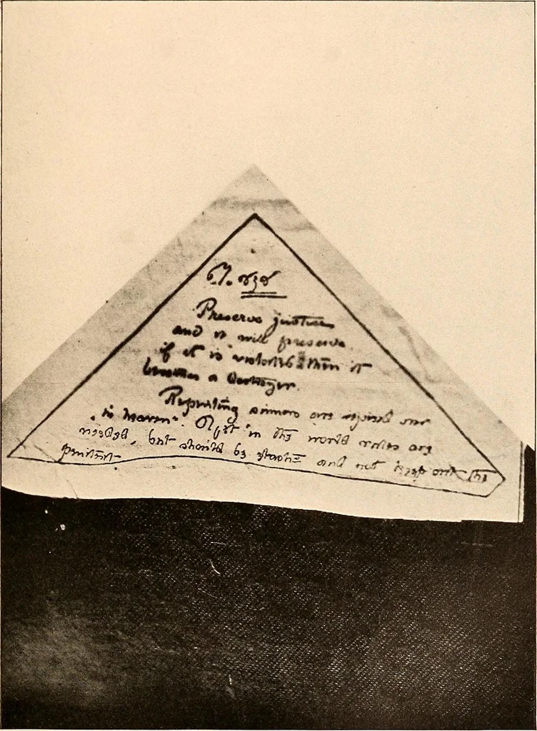 An illustration from Hours with the ghosts, or, Nineteenth century witchcraft : illustrated investigations into the phenomena of spiritualism and theosophy, 1897, leaf 224