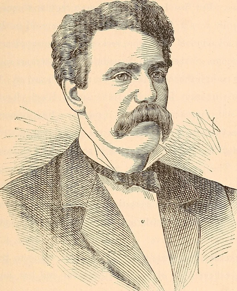 An illustration from Hours with the ghosts, or, Nineteenth century witchcraft : illustrated investigations into the phenomena of spiritualism and theosophy, 1897, leaf 50