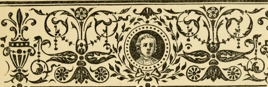 An illustration from House decoration : comprising whitewashing, paperhanging, painting, etc., 1897, leaf 156