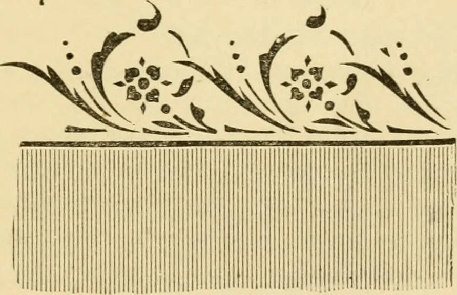 An illustration from House decoration : comprising whitewashing, paperhanging, painting, etc., 1897, leaf 26