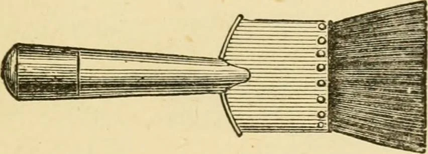An illustration from House decoration : comprising whitewashing, paperhanging, painting, etc., 1897, leaf 66