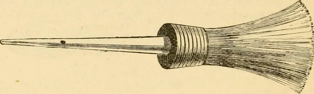 An illustration from House decoration : comprising whitewashing, paperhanging, painting, etc., 1897, leaf 67