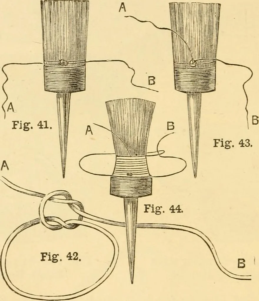 An illustration from House decoration : comprising whitewashing, paperhanging, painting, etc., 1897, leaf 71