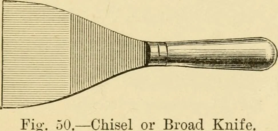An illustration from House decoration : comprising whitewashing, paperhanging, painting, etc., 1897, leaf 74