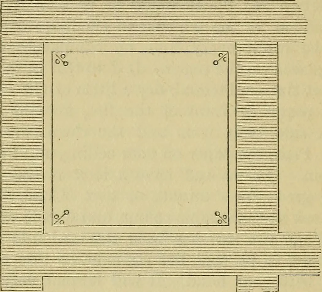 An illustration from House decoration : comprising whitewashing, paperhanging, painting, etc. ; with numerous engravings and diagrams, 1914, leaf 111