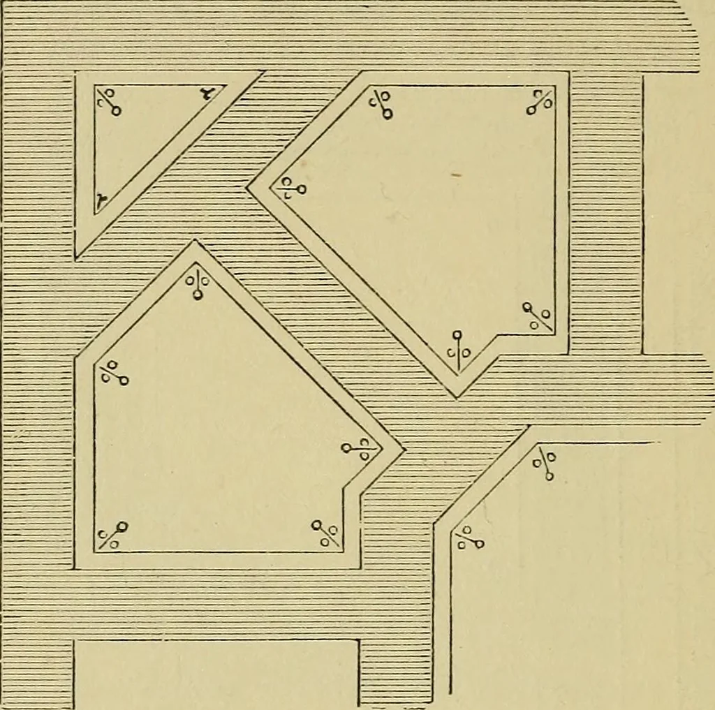 An illustration from House decoration : comprising whitewashing, paperhanging, painting, etc. ; with numerous engravings and diagrams, 1914, leaf 113