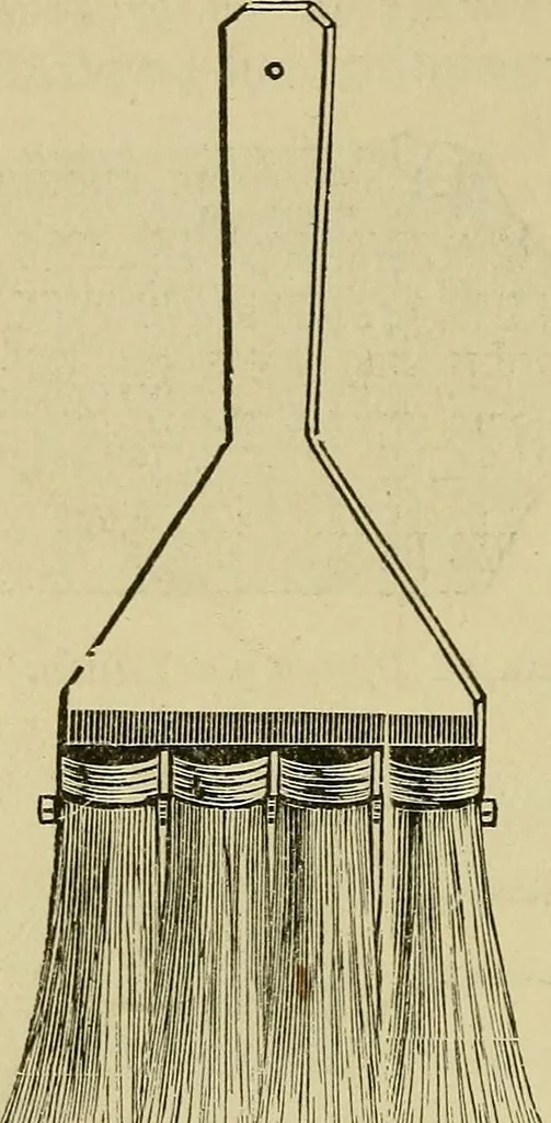An illustration from House decoration : comprising whitewashing, paperhanging, painting, etc. ; with numerous engravings and diagrams, 1914, leaf 67