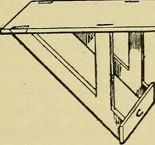An illustration from House decoration : comprising whitewashing, paperhanging, painting, etc. ; with numerous engravings and diagrams, 1914, leaf 74