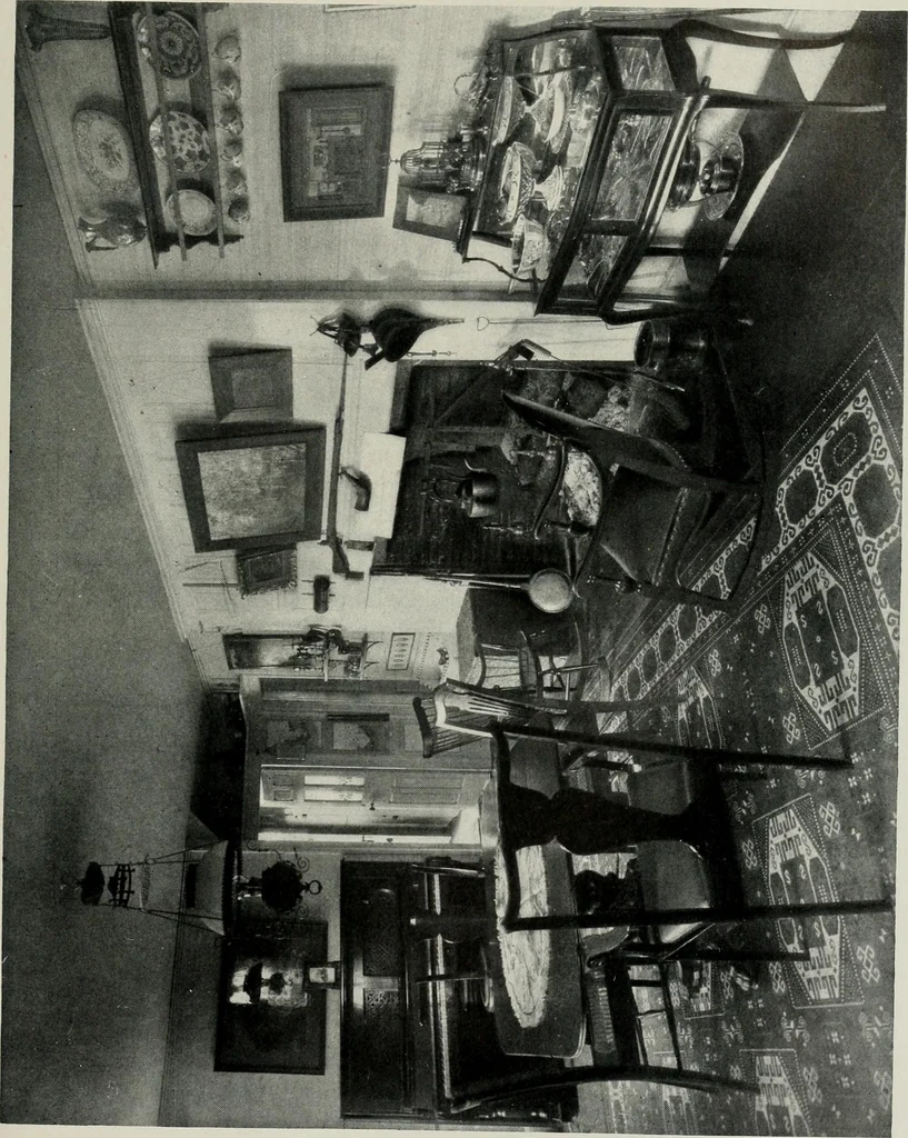 An illustration from The house dignified; its design, its arrangement and its decoration, 1908, leaf 100