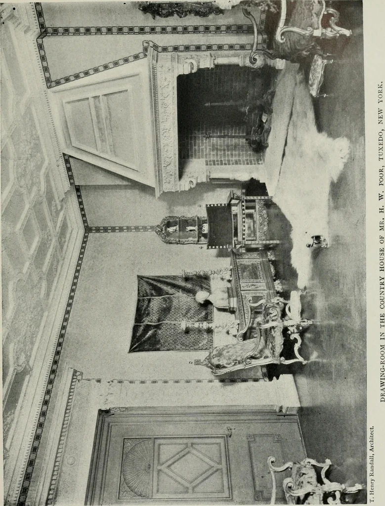 An illustration from The house dignified; its design, its arrangement and its decoration, 1908, leaf 116