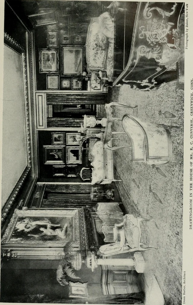 An illustration from The house dignified; its design, its arrangement and its decoration, 1908, leaf 120