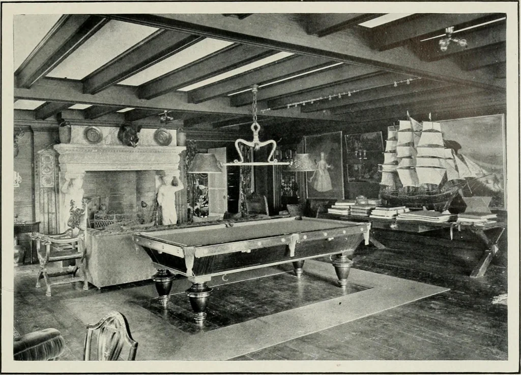 An illustration from The house dignified; its design, its arrangement and its decoration, 1908, leaf 138