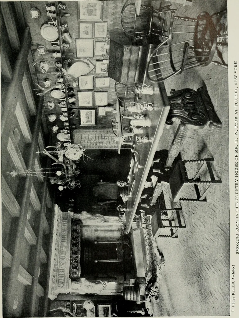 An illustration from The house dignified; its design, its arrangement and its decoration, 1908, leaf 142