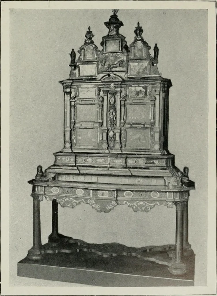 An illustration from The house dignified; its design, its arrangement and its decoration, 1908, leaf 176