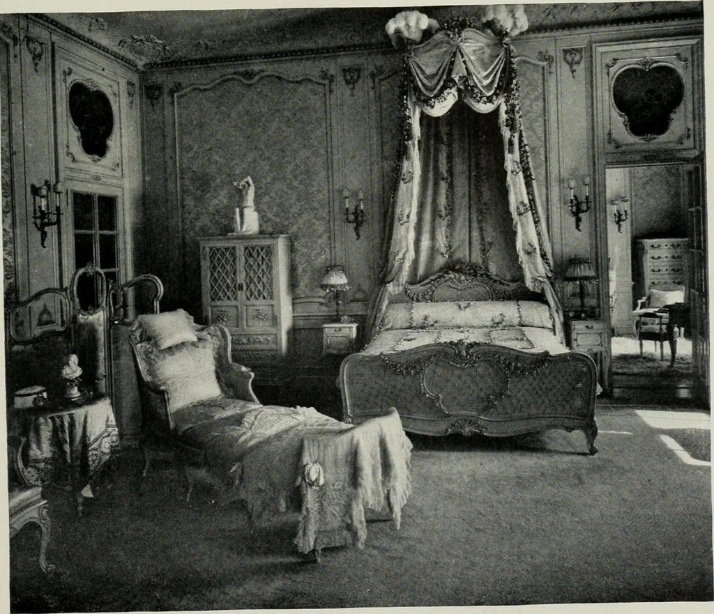 An illustration from The house dignified; its design, its arrangement and its decoration, 1908, leaf 188