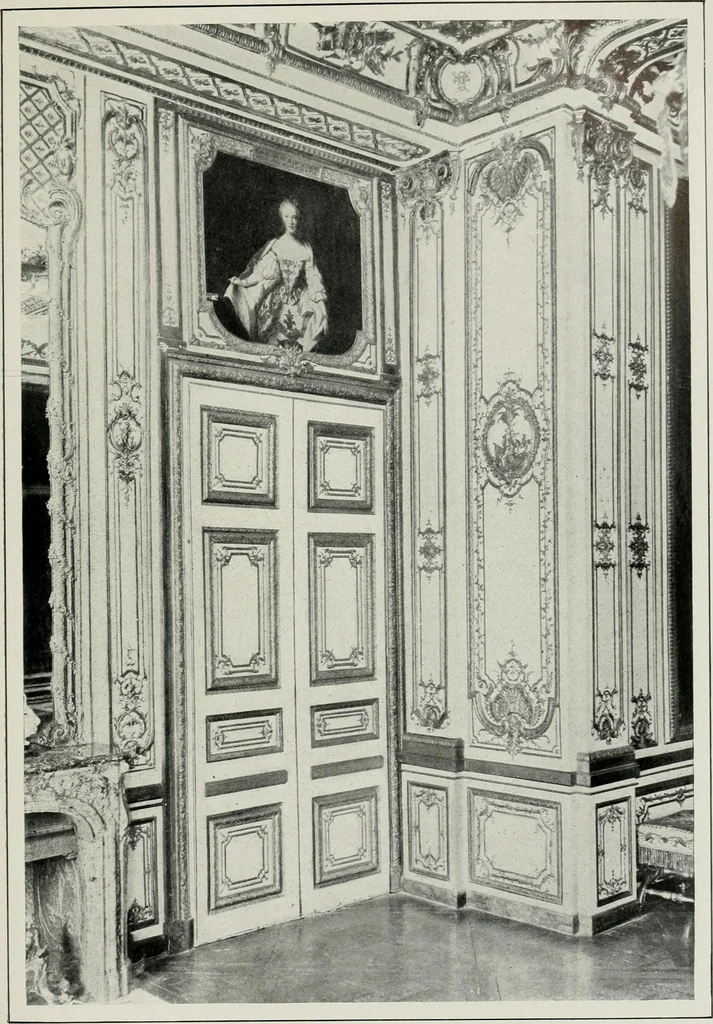 An illustration from The house dignified; its design, its arrangement and its decoration, 1908, leaf 192