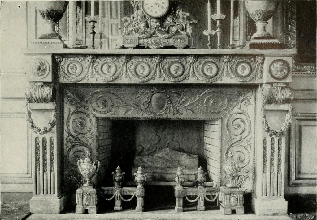 An illustration from The house dignified; its design, its arrangement and its decoration, 1908, leaf 238