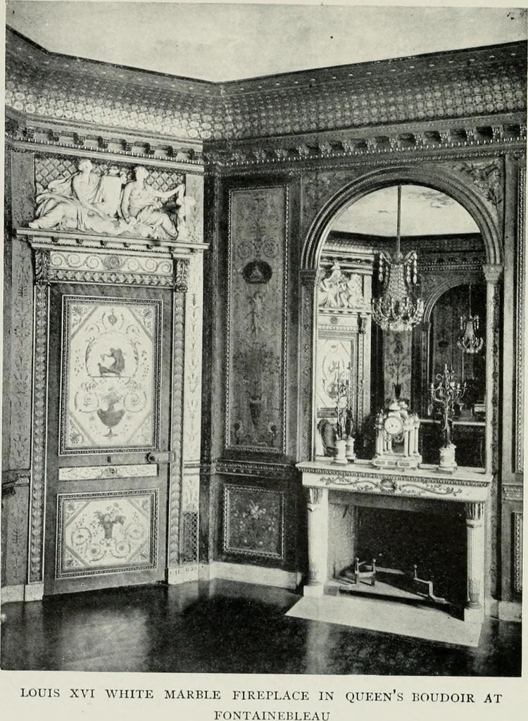 An illustration from The house dignified; its design, its arrangement and its decoration, 1908, leaf 244