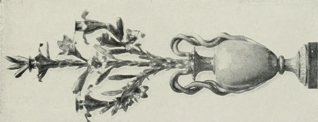 An illustration from The house dignified; its design, its arrangement and its decoration, 1908, leaf 254