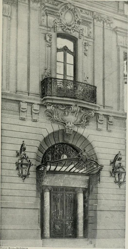 An illustration from The house dignified; its design, its arrangement and its decoration, 1908, leaf 28