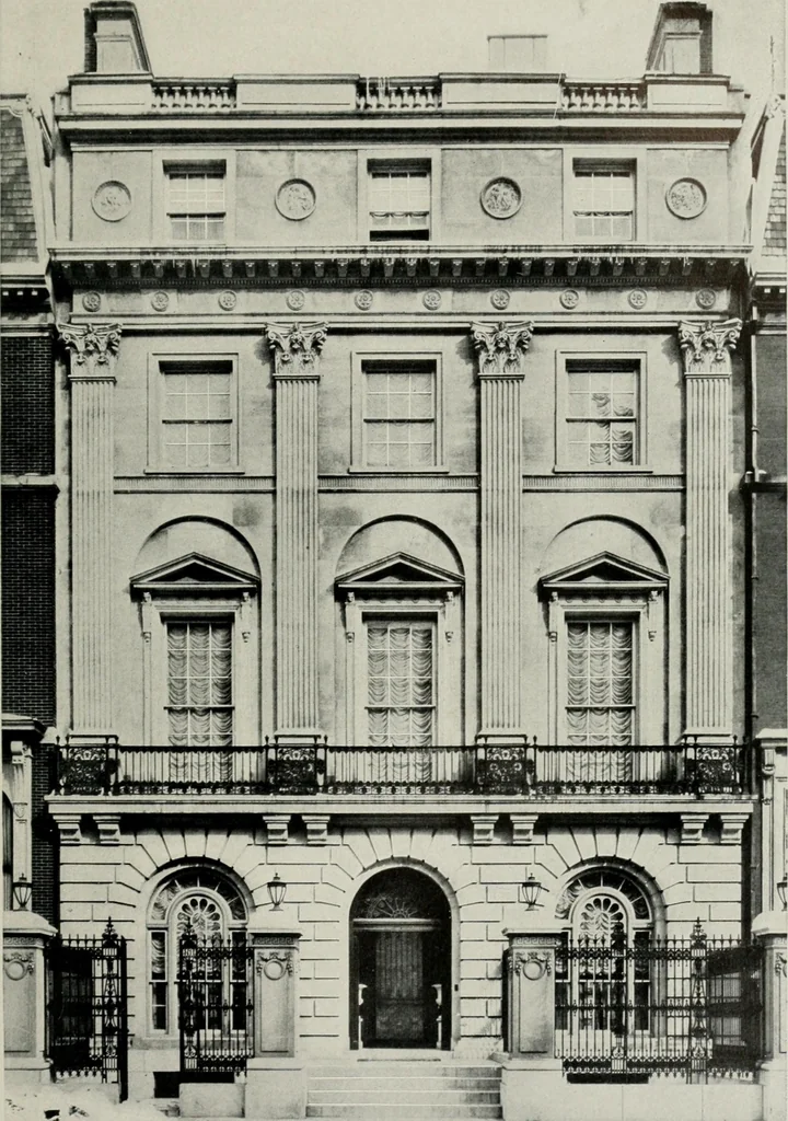 An illustration from The house dignified; its design, its arrangement and its decoration, 1908, leaf 32