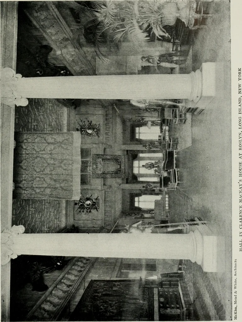 An illustration from The house dignified; its design, its arrangement and its decoration, 1908, leaf 48