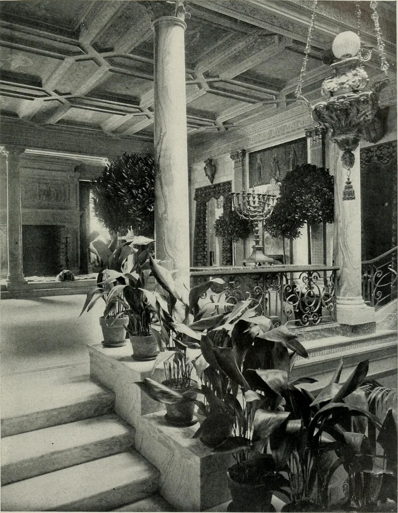 An illustration from The house dignified; its design, its arrangement and its decoration, 1908, leaf 64