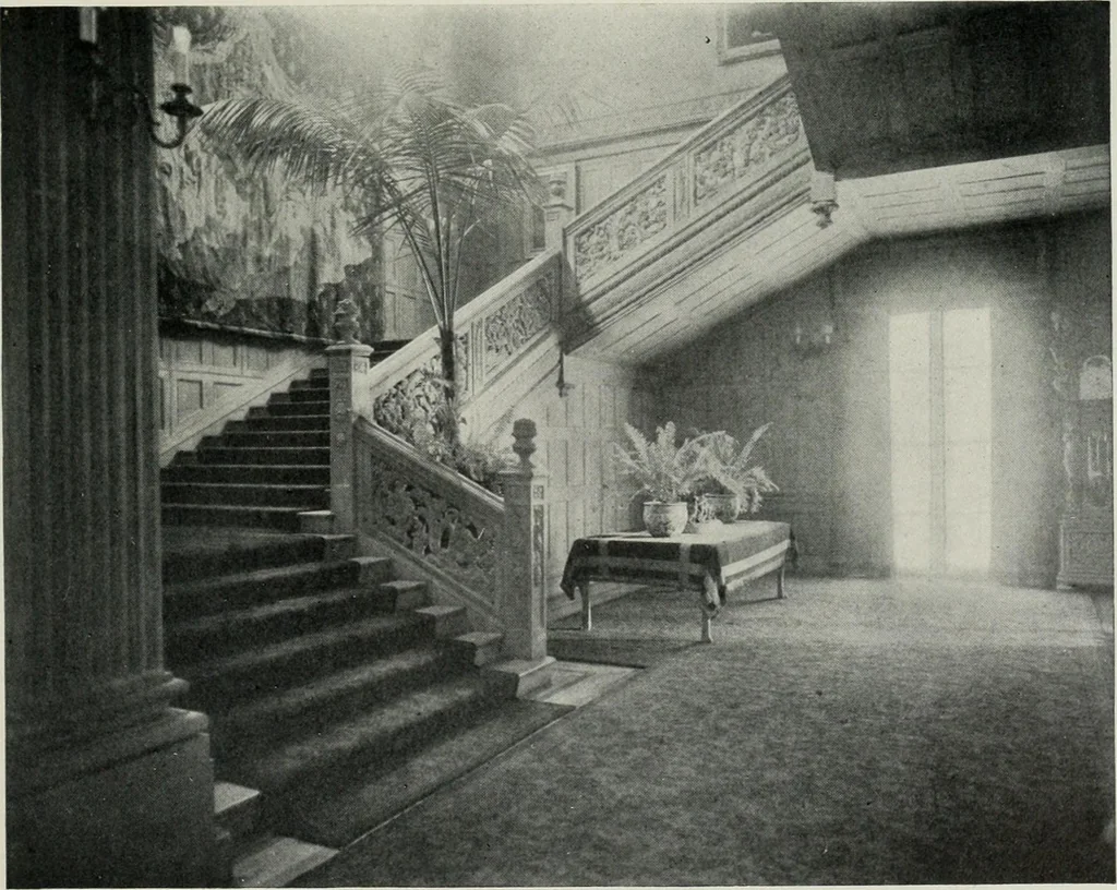 An illustration from The house dignified; its design, its arrangement and its decoration, 1908, leaf 68