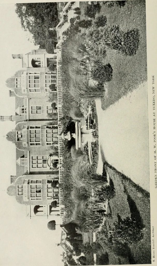 An illustration from The house dignified; its design, its arrangement and its decoration, 1908, leaf 7