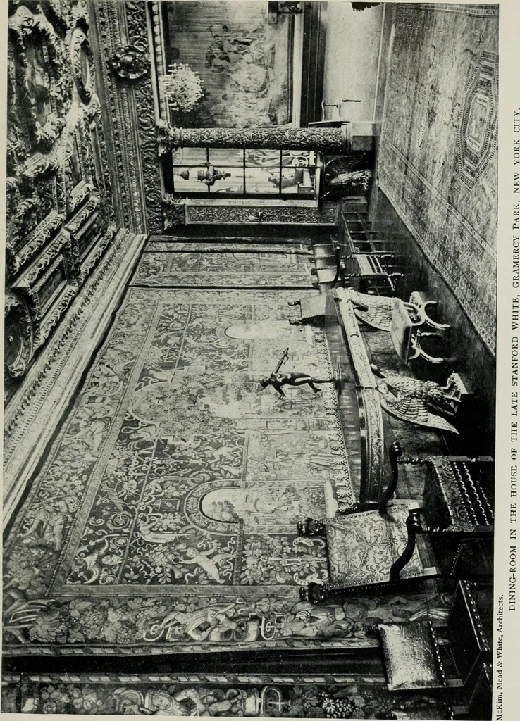 An illustration from The house dignified; its design, its arrangement and its decoration, 1908, leaf 92