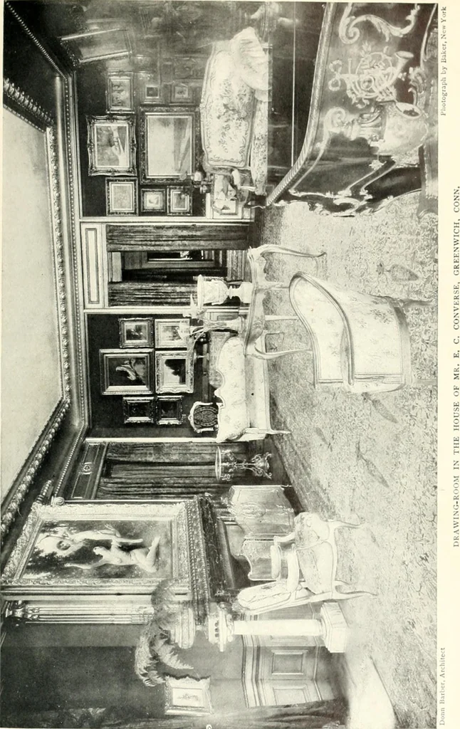 An illustration from The house dignified; its design, its arrangement and its decoration, 1908, leaf 122