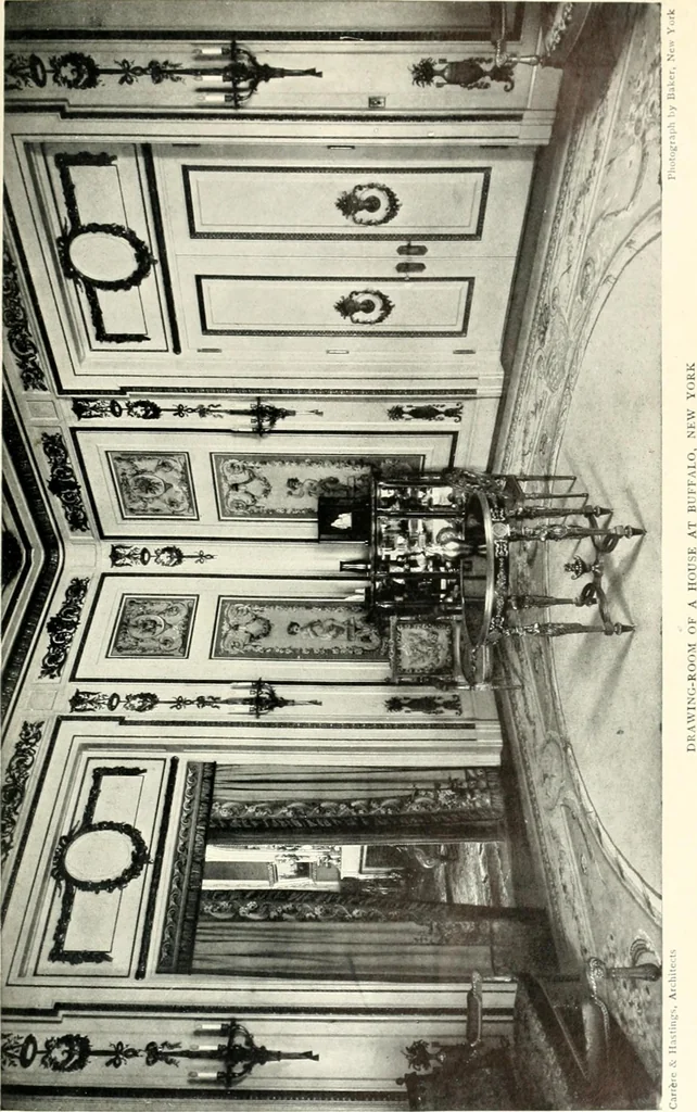 An illustration from The house dignified; its design, its arrangement and its decoration, 1908, leaf 130