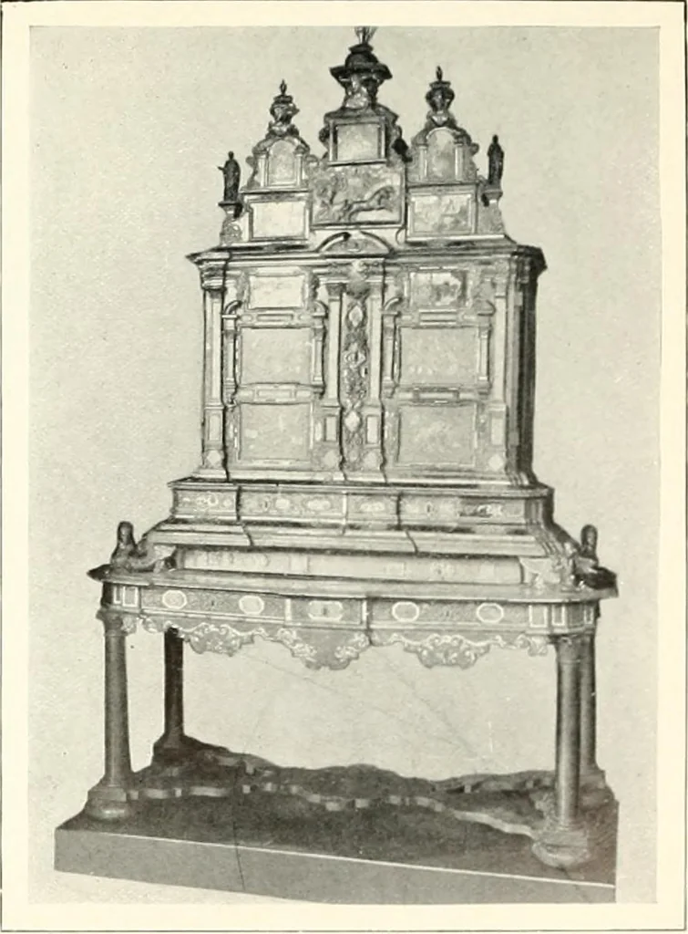 An illustration from The house dignified; its design, its arrangement and its decoration, 1908, leaf 176