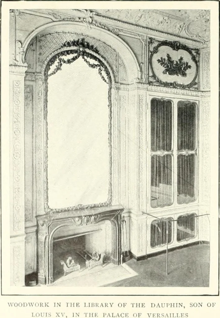 An illustration from The house dignified; its design, its arrangement and its decoration, 1908, leaf 176