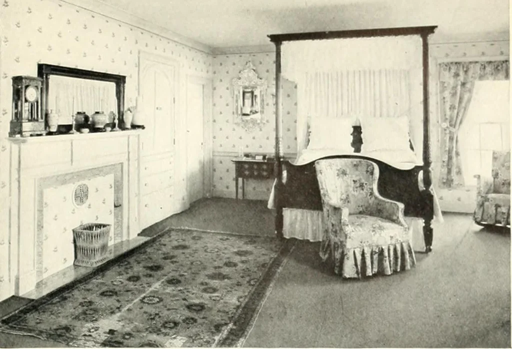 An illustration from The house dignified; its design, its arrangement and its decoration, 1908, leaf 188
