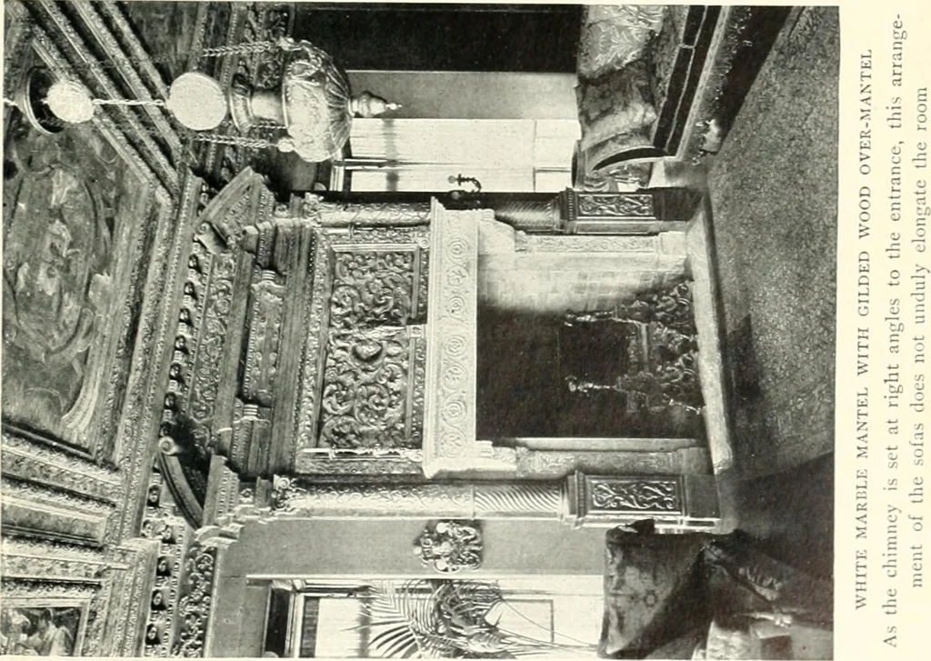 An illustration from The house dignified; its design, its arrangement and its decoration, 1908, leaf 230