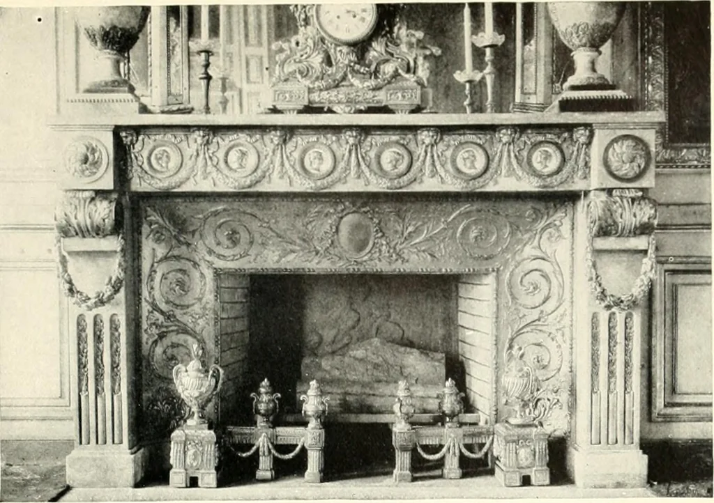 An illustration from The house dignified; its design, its arrangement and its decoration, 1908, leaf 238