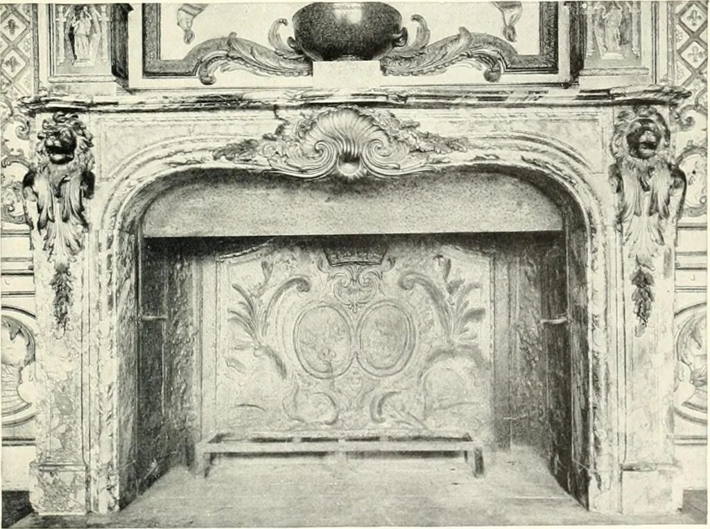 An illustration from The house dignified; its design, its arrangement and its decoration, 1908, leaf 238