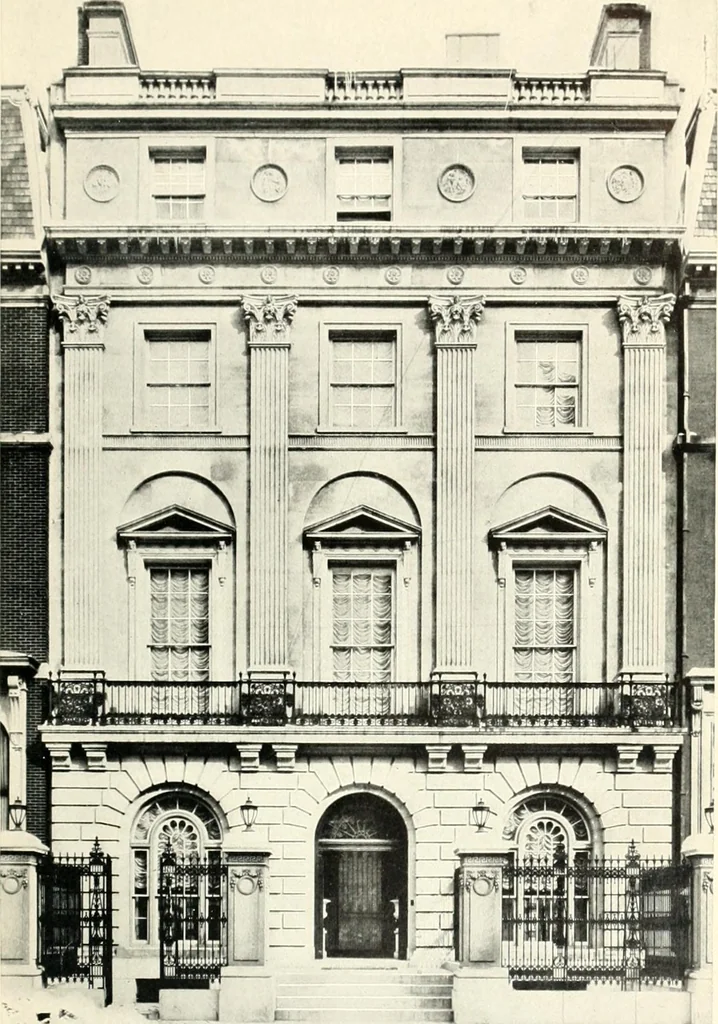 An illustration from The house dignified; its design, its arrangement and its decoration, 1908, leaf 32