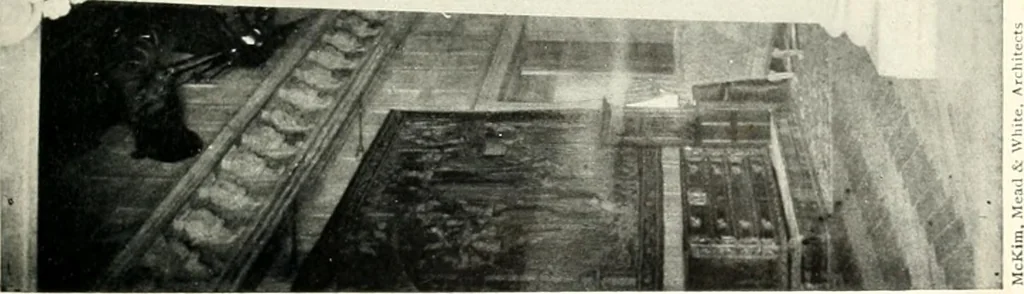 An illustration from The house dignified; its design, its arrangement and its decoration, 1908, leaf 48