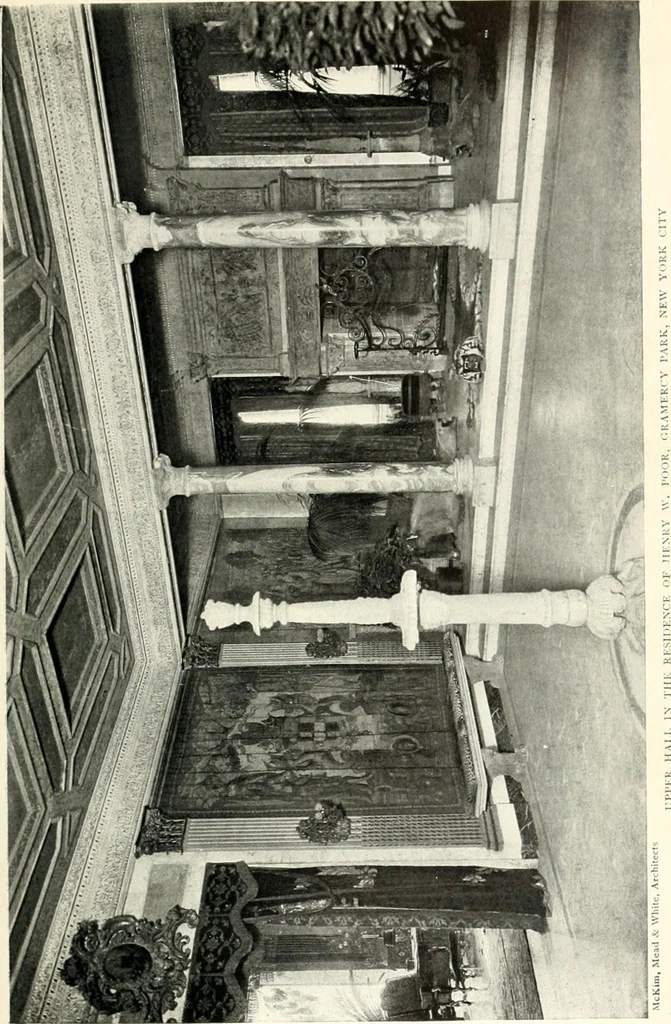 An illustration from The house dignified; its design, its arrangement and its decoration, 1908, leaf 52