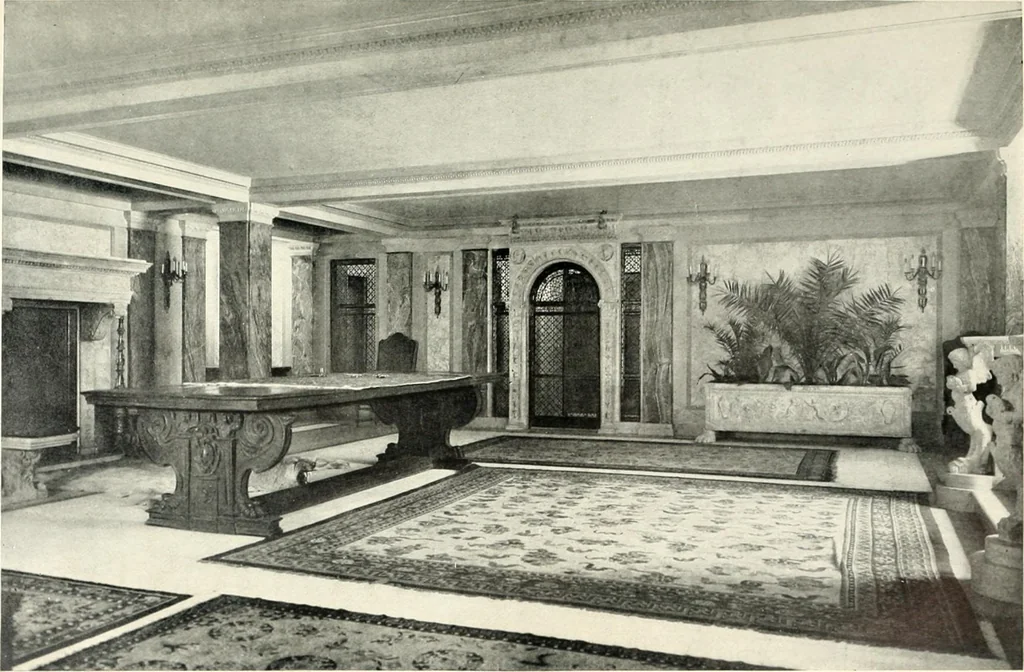 An illustration from The house dignified; its design, its arrangement and its decoration, 1908, leaf 56