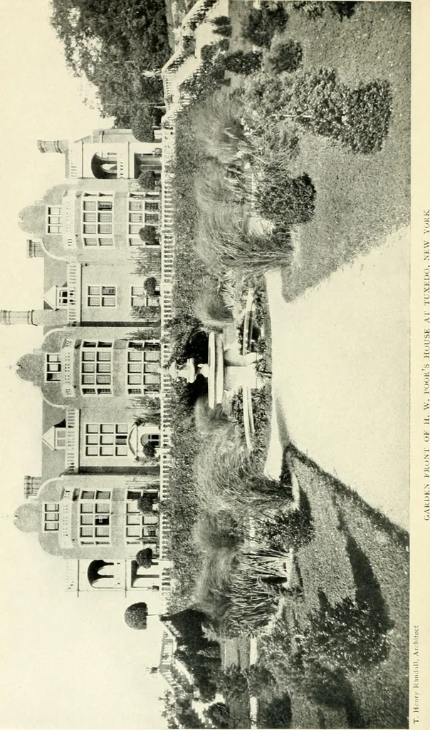 An illustration from The house dignified; its design, its arrangement and its decoration, 1908, leaf 7