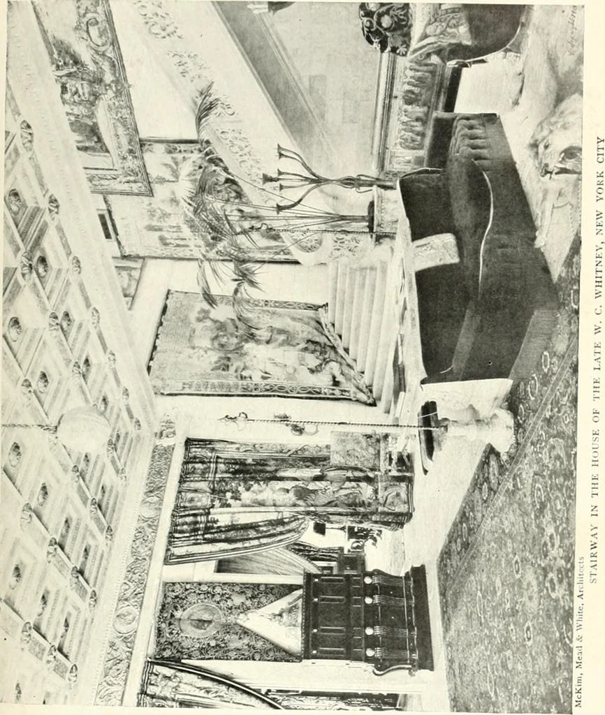 An illustration from The house dignified; its design, its arrangement and its decoration, 1908, leaf 72