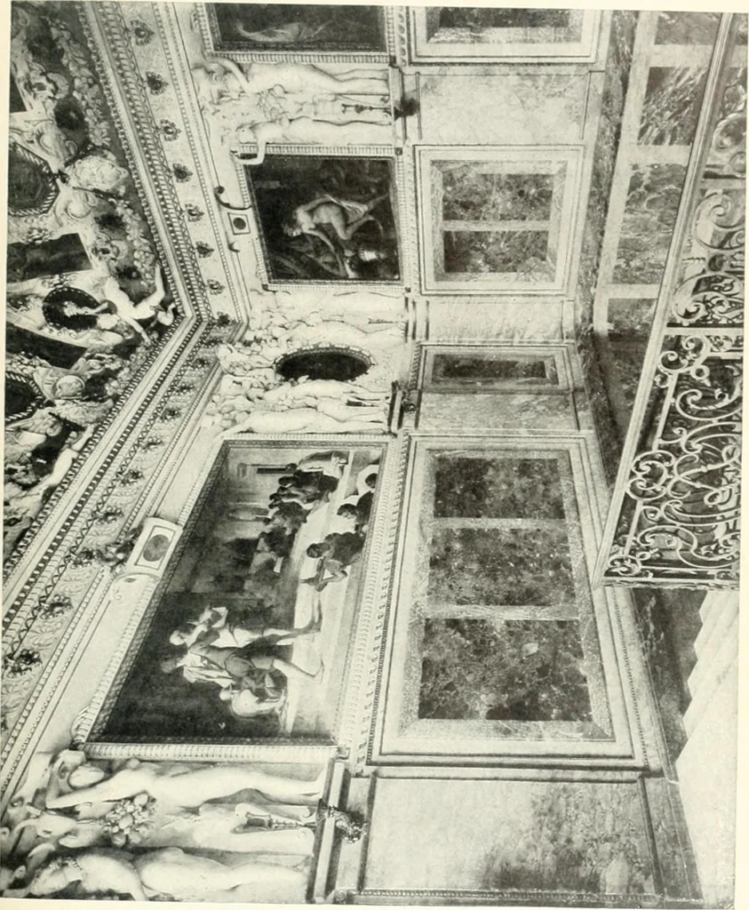 An illustration from The house dignified; its design, its arrangement and its decoration, 1908, leaf 76